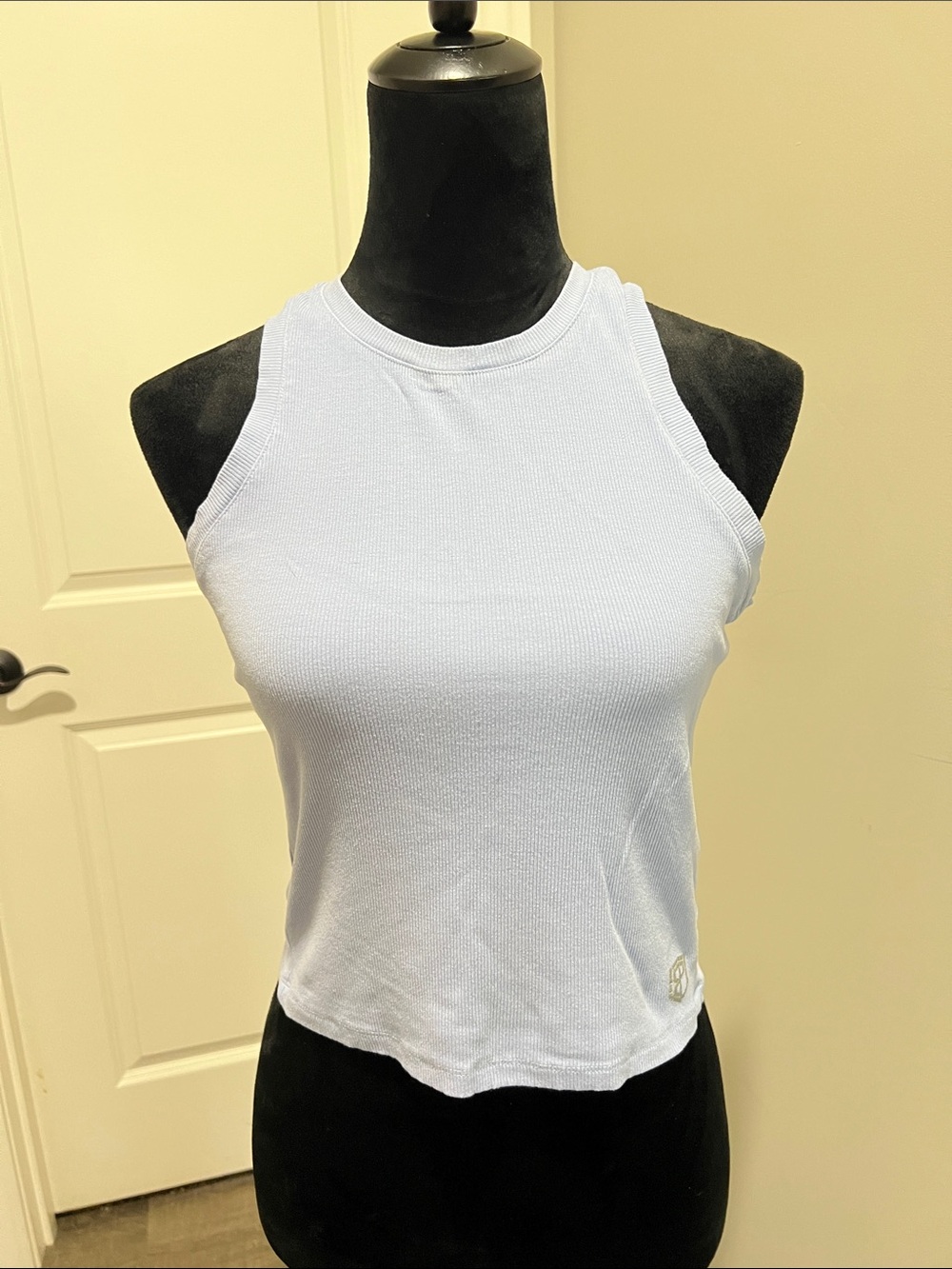 Born Primitive White Ribbed Cropped Tank - Picture 2 of 7